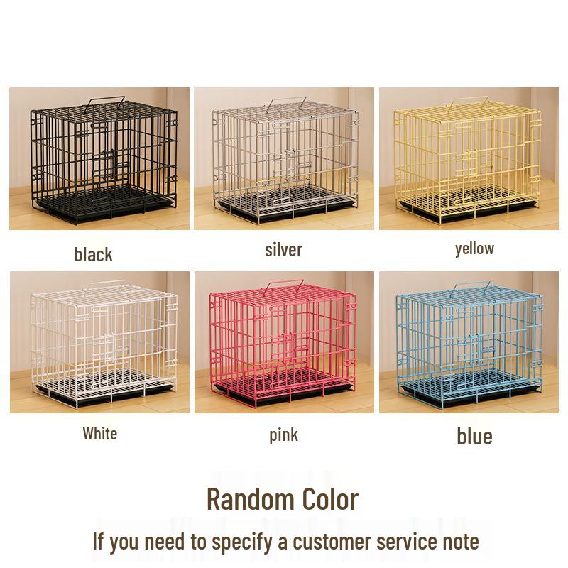 Extra Thick Indoor Dog and Rabbit Cage with Toilet, Available for Small To Large Dogs