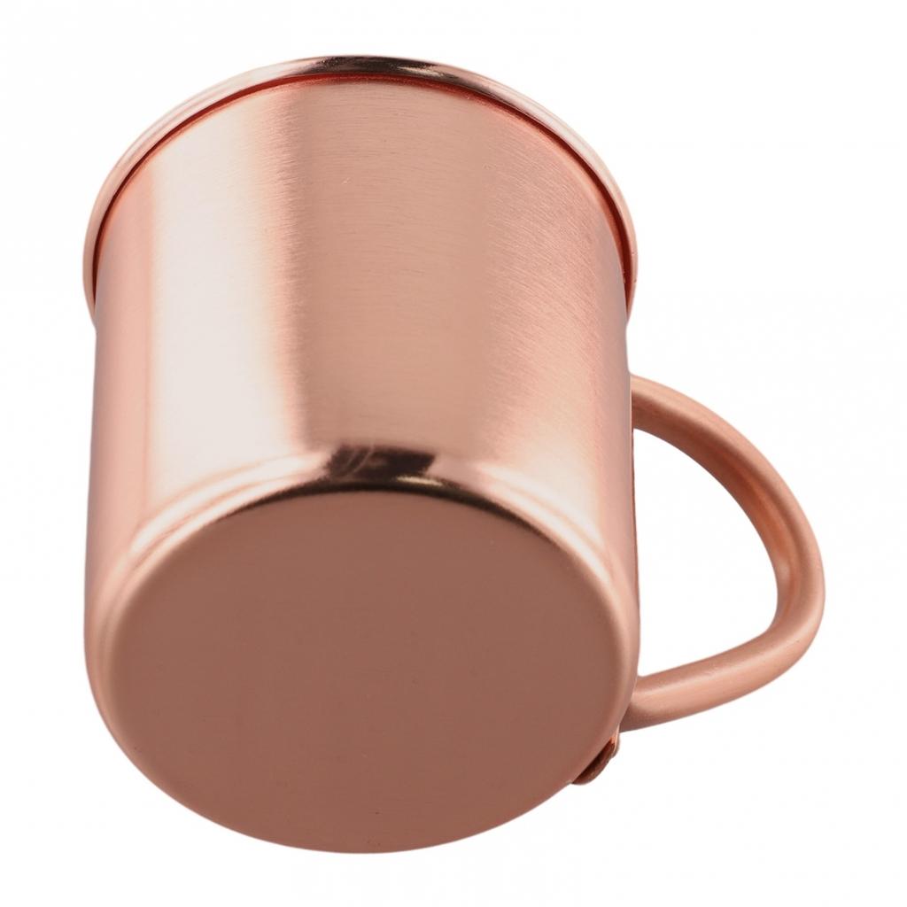 Schlanke und stilvolle 450 ml Tasse Kupferbecher Reiner Kupferbecher