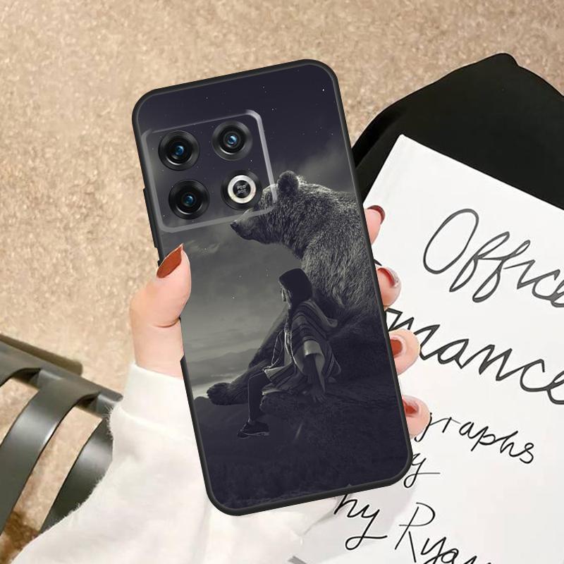 

Cute Cartoon Bear Case For OnePlus 15 15R 13R 13 13T 12 12R 11 10 Pro 10T 8T Nord 5 CE 3 2 4 Lite N20 N30 Cover OnePlus 10T