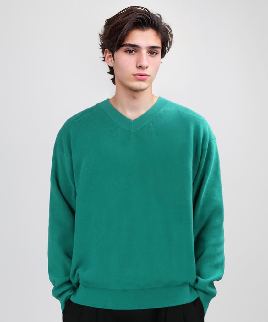JHONNY WEST Maglia a V (verde)