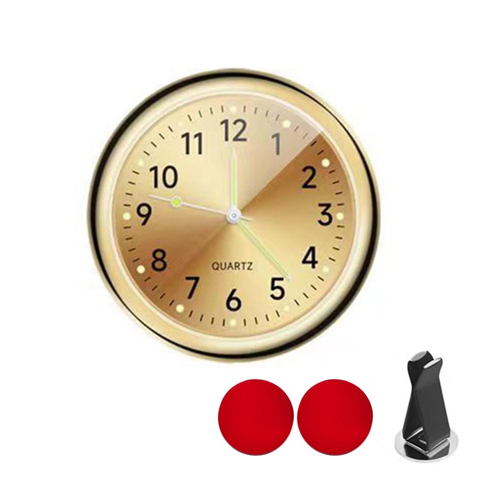 Car Quartz Clock Mini Watch Mini Electronic Clock Waterproof Bicycle Motorcycle Watch Auto Car Clock Dashboard Clock In Car