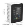 Air Quality Monitor 89 * 70 * 35mm ABS Material Brand New
