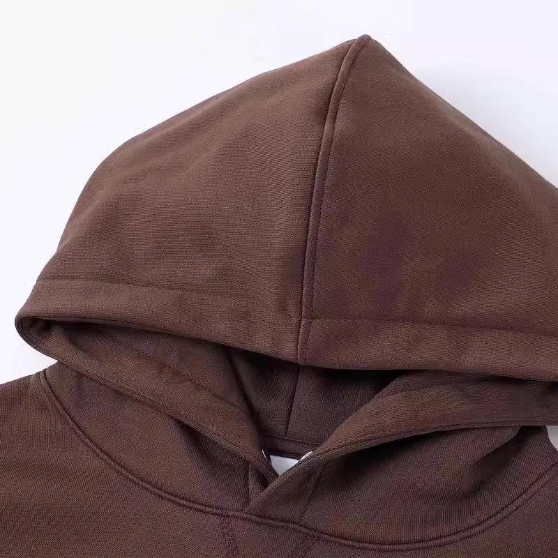 Puma Ležérní Retro Měkká Pohodlná Mikina s Kapucí Pulovr Dlouhý Rukáv Unisex mikina Kávově hnědá 631127-65