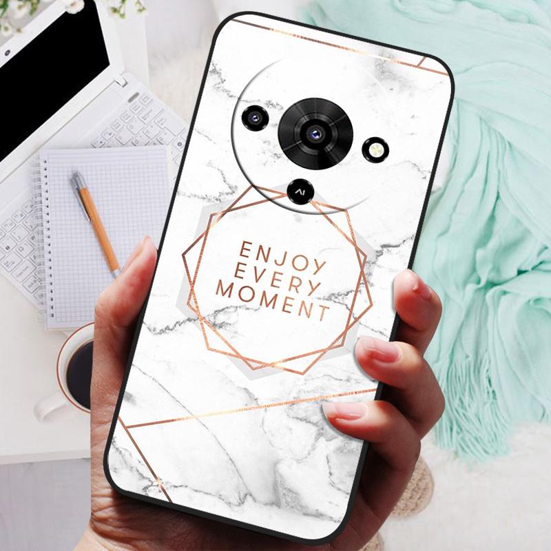 For ZTE Blade A76 5G Z2469N Case TPU Soft Rose Panda Cute Silicone Case Covers For ZTE Blade A76 A 76 BladeA76 5G Phone Cases