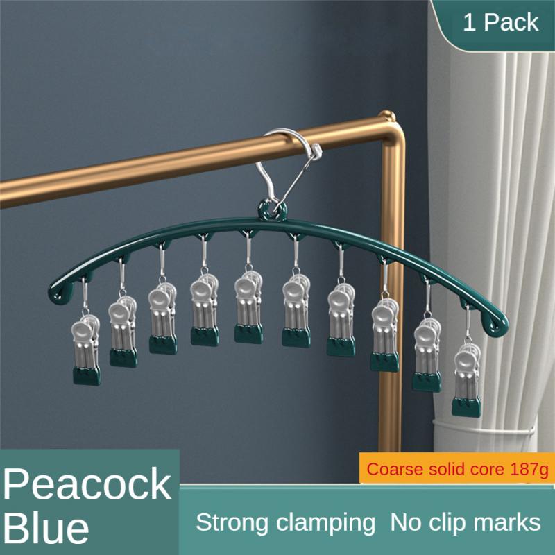 32 Klips Sammenleggbare Klær Tørketrommel Vindtette sokker Undertøy Tørkestativ Husholdning Barn Voksne Oppbevaring Vaskestativ