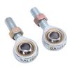 2Pcs M10 Tie Rod End Ball Joint Bearing Steel Alloy Smoother Steering Enhanced Handling for ATV