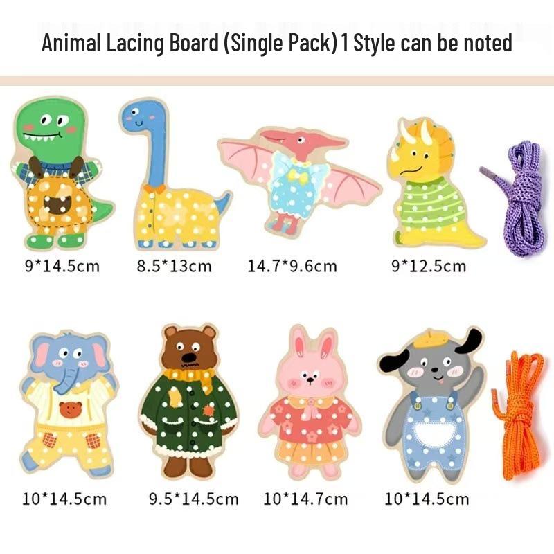 

Children s Educational Lacing Toy for Fine Motor Skills and Early Learning