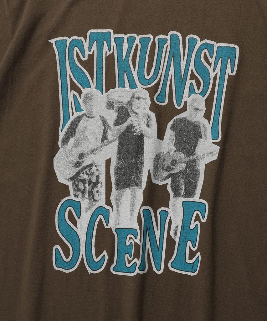 ISTKUNST Scene Band Tee_Brown(Ik2Emmt510A)