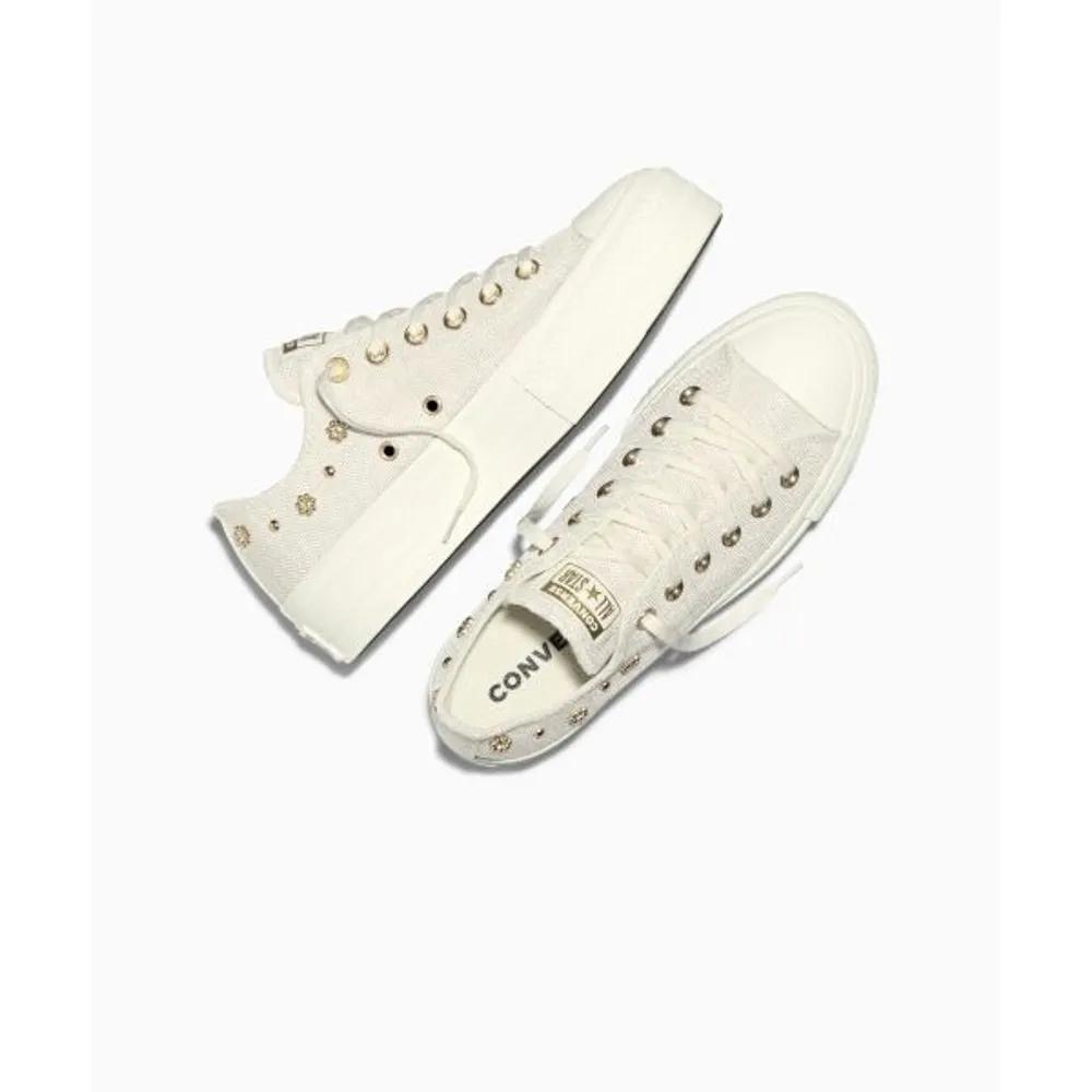 Converse Chuck Taylor All Star Lift Heathered Glam Egret A17597C Sneakers 220