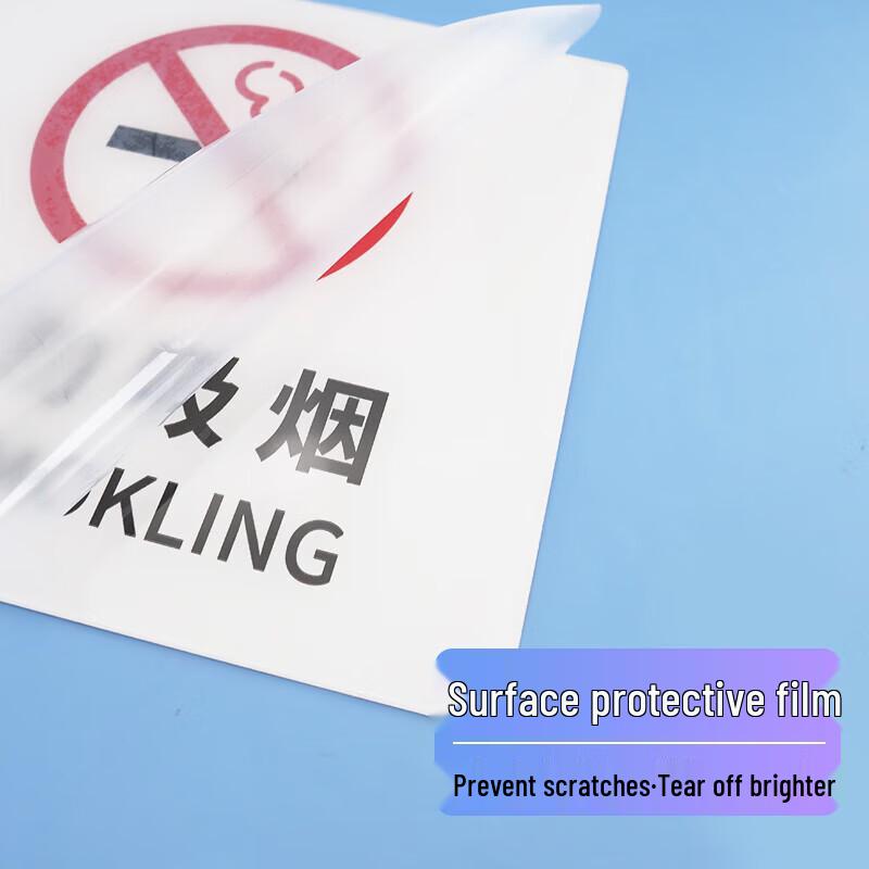 HUIHUADU Acrylic No Smoking Sign