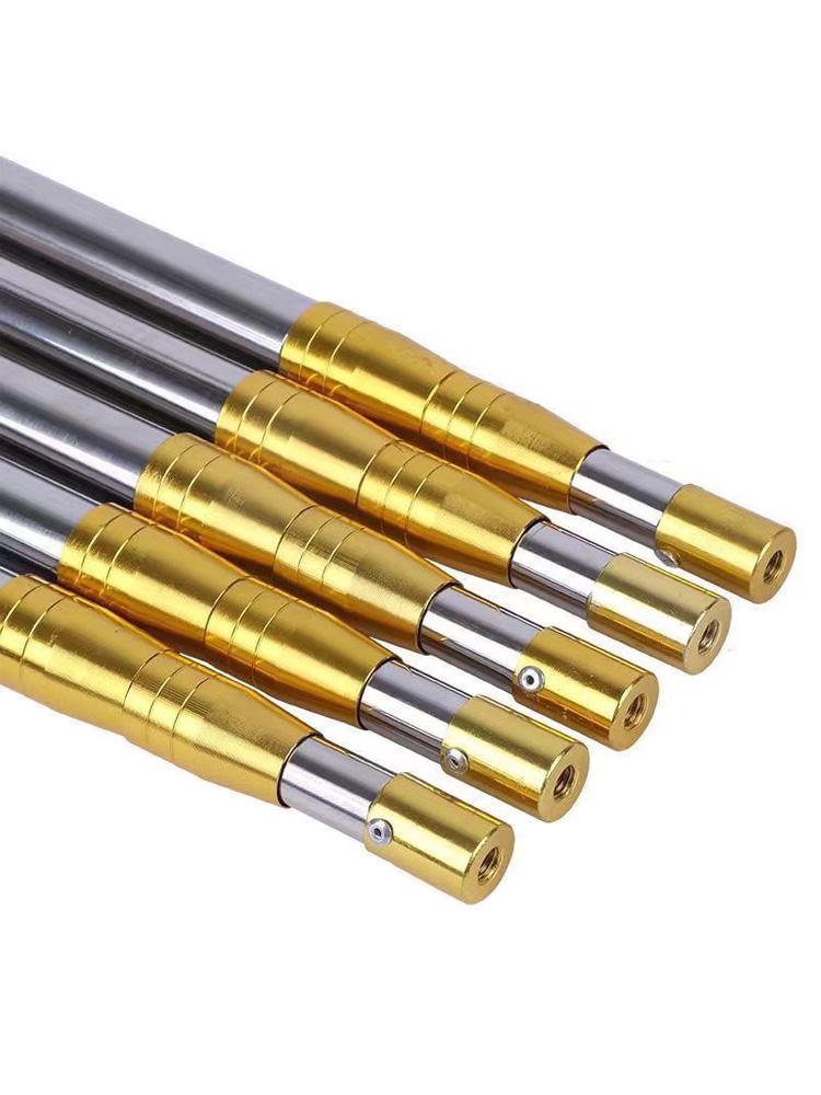 Super Hard Stainless Steel Telescopic Fishing Rod - 3m/4m Length, Thickened Net Rod
