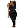 Women's Ladys Sexy Slim Camisole Low-Cut Sleeveless Open Back Dress Club Dress
