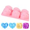 Rectangular Heart Baking Mold  Silicone Chocolates & Mousse Cake Mold Butterfly Bow Design Dessert Maker, Reusable Pastry Mold
