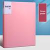 A4 Morandi Data Book: Transparent Inner Page Multi-Layer PP Folder for Office File Storage.