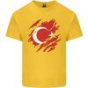 Torn Turkey Flag Turkish Day Football Unisexs Light Cotton Tshirt