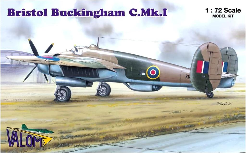 VALOM British Bristol Buckingham C Transport Aircraft Plastic Model Kit CV72041 1/72 Mk.1 High-Speed