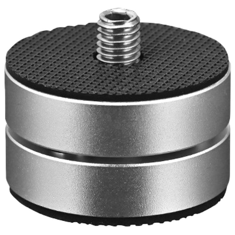 Shock Vibration Damping Feet Pad  for Auditory Equipment Amplifier Easy Installation No Screw Needed Aluminum  Foot