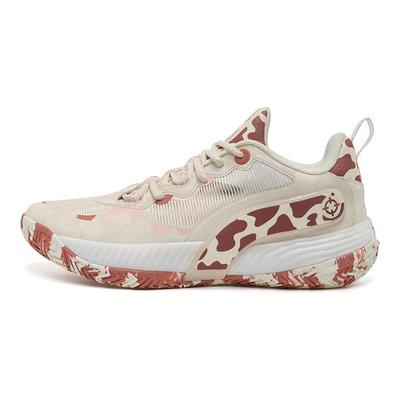 AR Battle 2 Sawmill Road Men Sneakers Beige Burgundy Z323360103-3