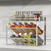 Stainless Steel Countertop Spice Organizer