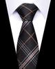 Men's Business Professionals Striped Tie Wedding Suit Accessories Polyester Tie Men