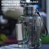 1 Set 1500ML Hydrogen Water Bottle Hydrogen-oxygen Separation High Concentration Hydrogen Water Generator for Fitness Travel
