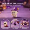 1Pc Resin Pumpkin Ghost Castle Desktop Ornaments Halloween Tabletop Decor Holiday Party Favor Gift Holiday Gift Ornaments