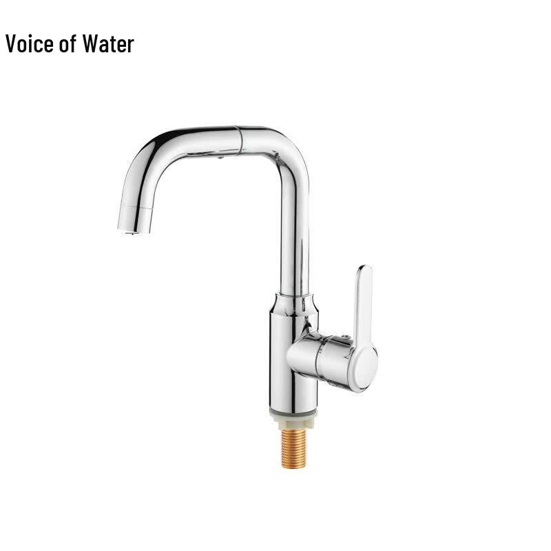 Stainless Steel 360° Rotatable Basin Faucet