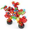 Kids Building Blocks Set Electric Drill Assembly Screw Toy Puzzle Multifunctional Educational STEM Toys for Boys Girls Birthday