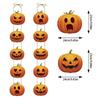 Halloween Entry Sign Set, Two Cardstock Hanging Panels with Grin Face Cutouts for Glass Display, Party Scene, Hall Styling and Room Entry