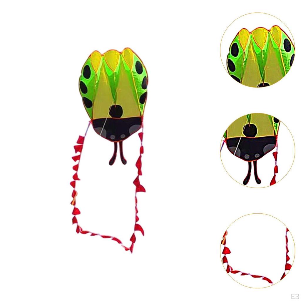 Kids Inflatable Kite Outdoor Toys W/ Storage Bag Colorful Animal Shaped Flying Toy for Beach