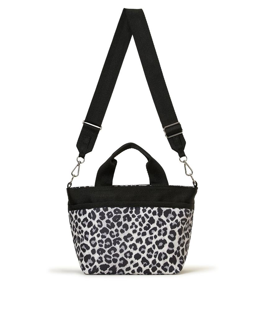 LeSportsac Official Small Bucket Tote Neutral Leopard Print Bag/3041 Women's
