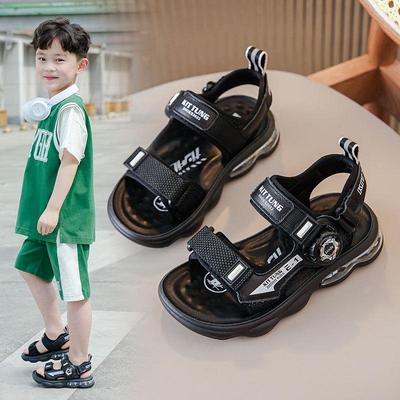 2026 Boys' Open-Toe Non-Slip Sandals: Lightweight, Wear-Resistant Summer Beach Shoes