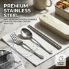 Portable Stainless Steel Cutlery Set Spoon Fork Chopsticks with Organizer Case Kids School Travel Camping Tableware Utensils