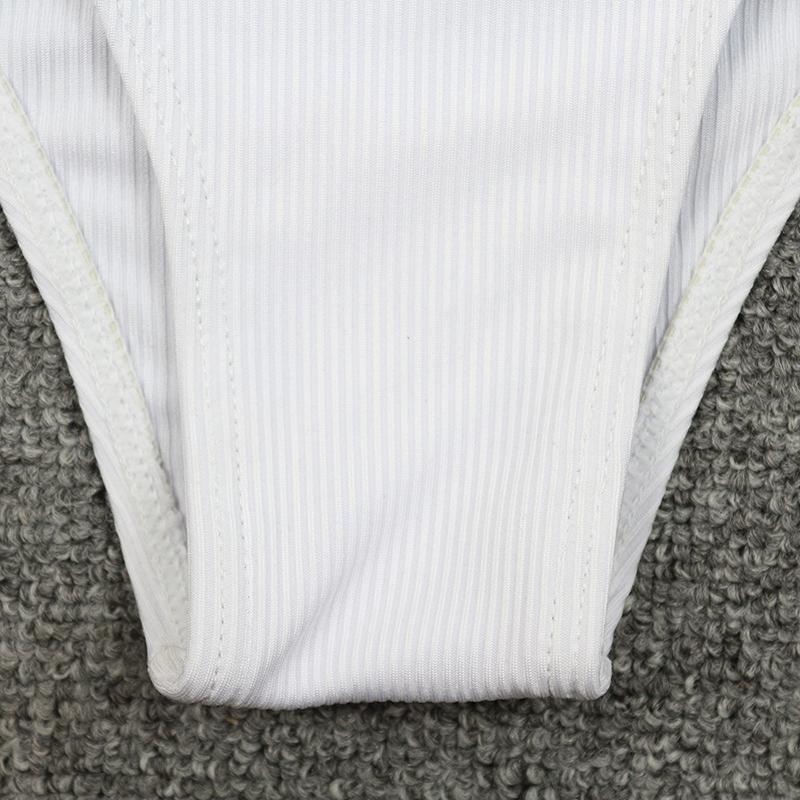 Women Swimwear Solid Color Sexy Fashion Bikini Textured Swimsuit Beach Bathing Suits Two-piece Bikinis Sets Bodysuit