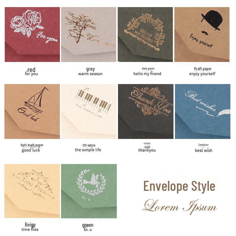 TaTanice Envelope & Letter Paper Set
