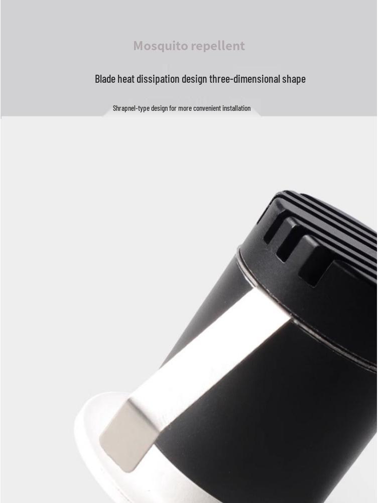 Mini Anti-Glare LED Cylinder Spotlight, 3cm Recessed Opening, 3W/5W, 40mm for Jewelry Display