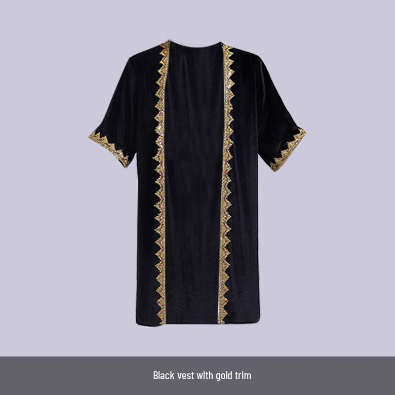 Men s Uyghur Xinjiang Dance Performance Vest Set 160