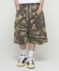 CARGOBROS Camo Pattern Bio Bermuda Pants (Khaki)