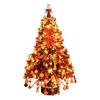 DIY Holiday Craft Kit Beaded Christmas Tree with Glow Lights Bead Decoration