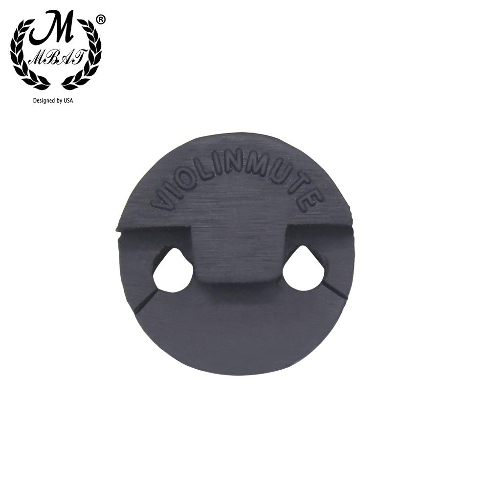 M MBAT 1pcs Rubber Cello Violin Mute Silent Practice Fiddle Decrease the Volume Accessories Tools Not Disturb Others to Rest