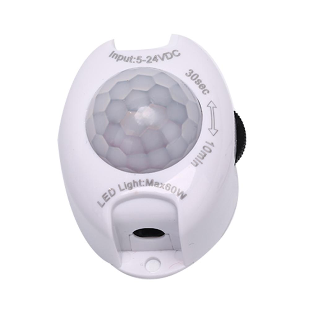 

DC 5-24V 3A PIR Переключатель датчика движения для шкафа Шкаф Светодиодные ленты Свет