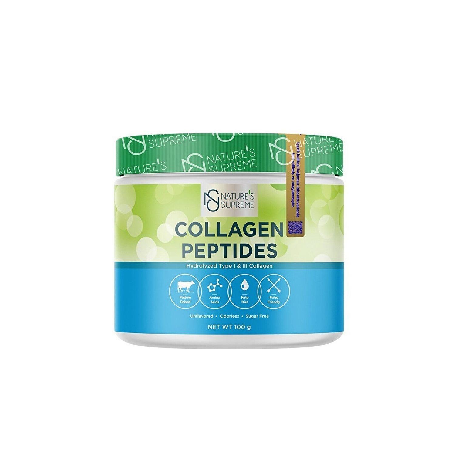 

Collagen Peptides Powder 100 Gr Aroma