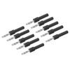 10PCS J.20025 Banana Plug Connector 4mm Male to 2mm Female Multimeter Banana Connector Adapter for Industry