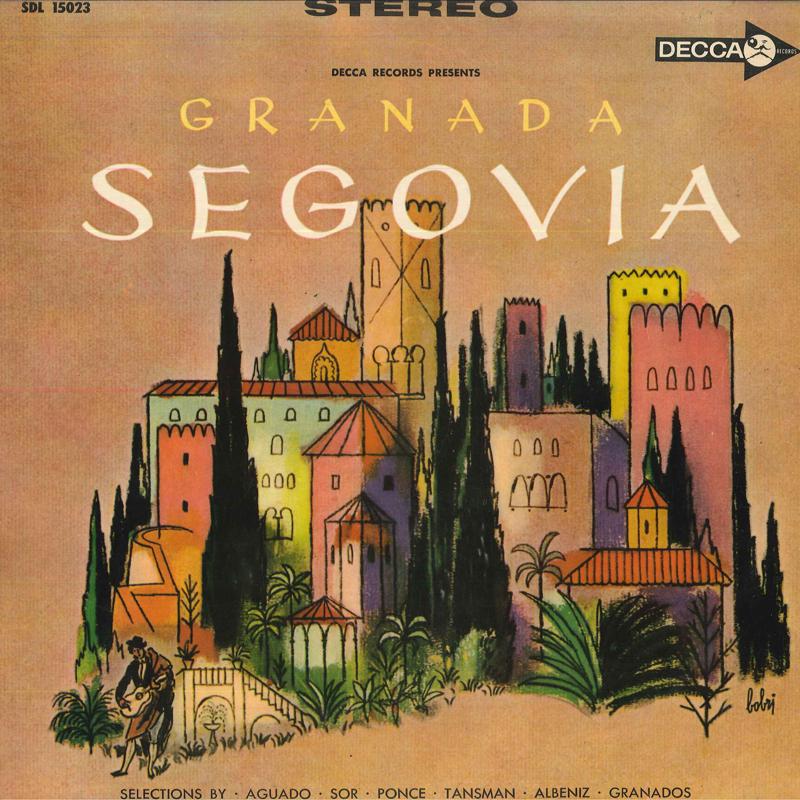 LP Record ANDRES SEGOVIA  GranadaSegovia SDL15023 DECCA Japan Classical Used