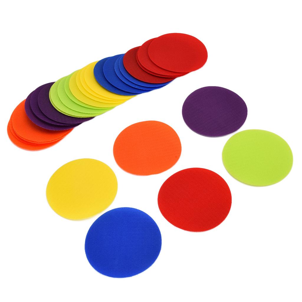 Teppichmarkierungen Kinderspiel Indoor-Aktivität Bunte Teppich-Punktmarkierungen für Klassenzimmer