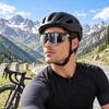 KAPVOE Photochromic Cycling Sunglasses Carbon Fiber Temples Wide Lens Sports Glasses for Running Hiking Road Bike Men Women2