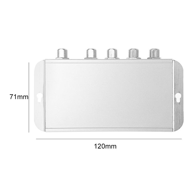 One In Four Out Tv Signal Amplifier Tv Antenna Signal Amplifier