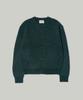 Cuznello Crew Neck Cardigan_Deep Green
