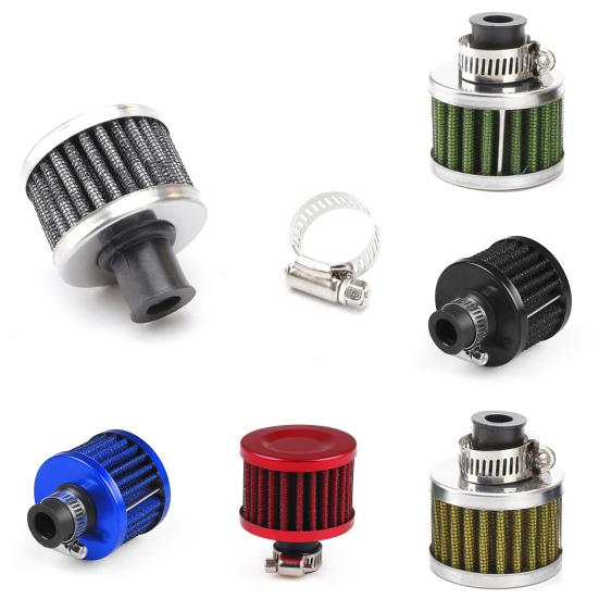 12mm Car Engine Cold Air Intake Cleaning Filter Turbo Vent Crankcase Breather