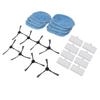 Robotic Vacuum Cleaner Accessories Kit Mop Cloth Side Brush Filter Parts Replacement For Mannv